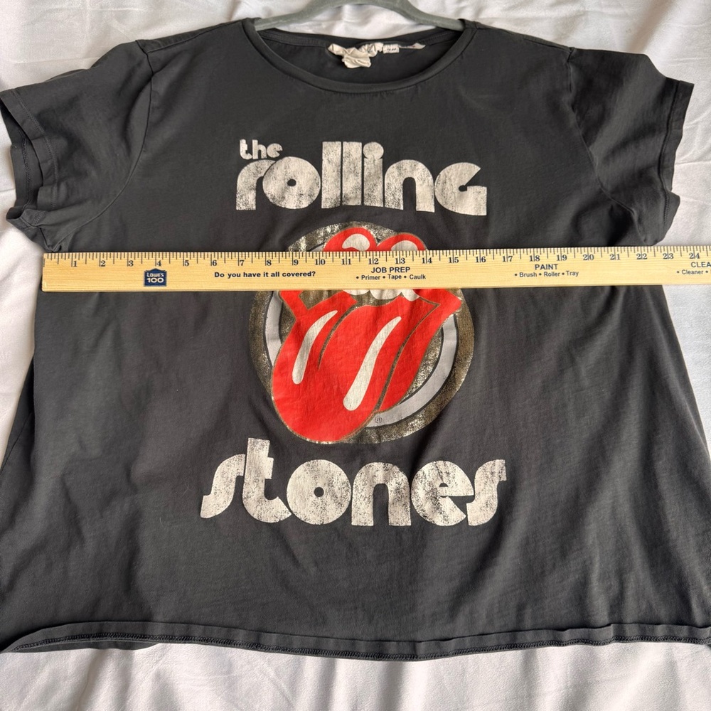 H&M Black Rolling Stones Graphic Tee - Picture 5 of 7